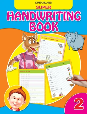 Super Hand Writing Book Part - 2 : Children Early Learning Book By Dreamland Publications