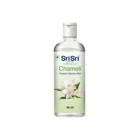 Chameli - Tropical Jasmine Mist | Keep Your Skin Calm And Refreshed | Cleanser, Moisturiser, Toner, Fragrance | Flip Top Bottle | 50ml