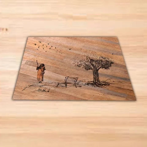 Lady Baul Table Mat