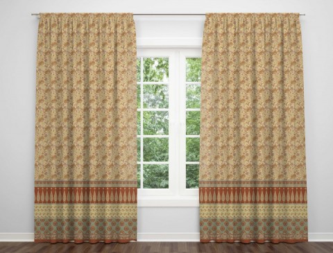 Rustic Cotton Door Curtain