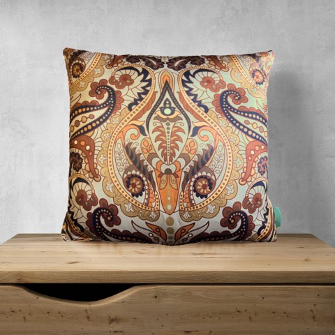 Mughal Ikat Cushion Covers