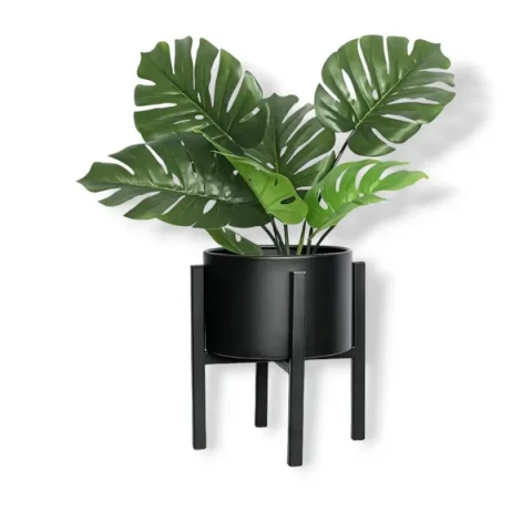 Luxurious Modern Metal Golden Plant Home/Garden Decor Contai