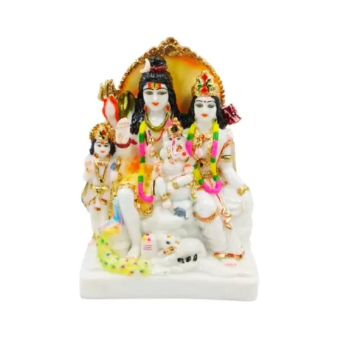 Shiv Parivaar in Marble